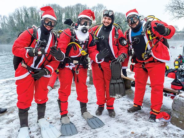 Thumbnail photo for Wet Christmas? Vobster Santas returns on 13 December!