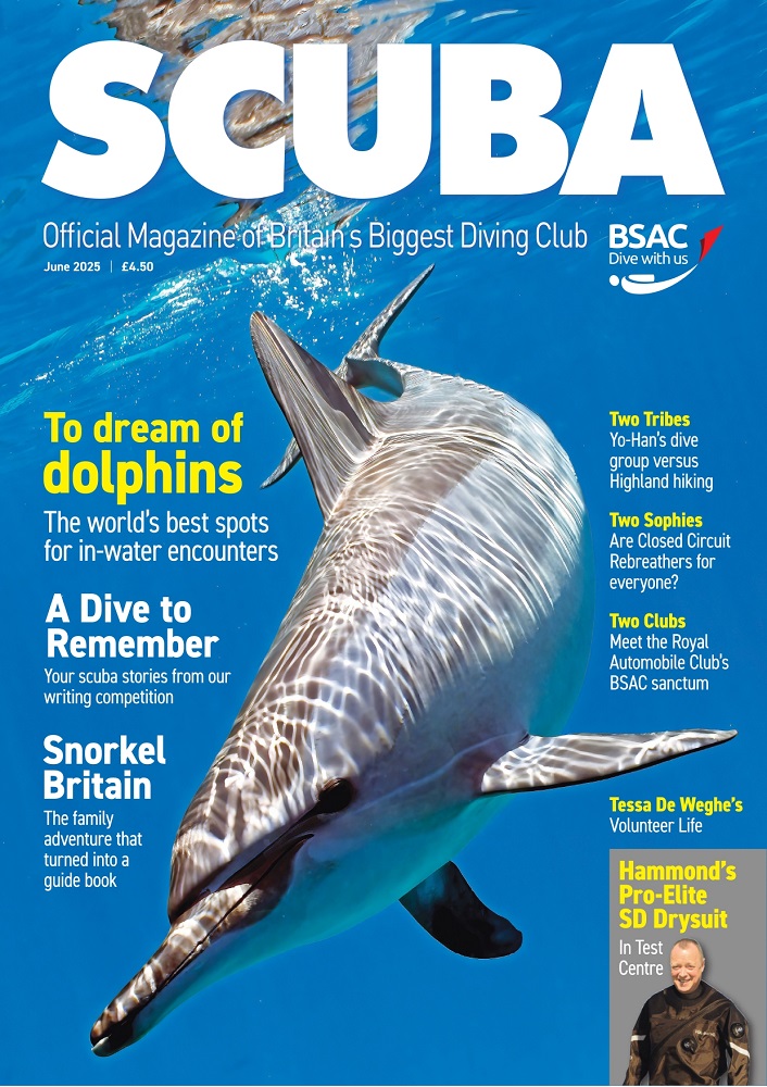 iSCUBA 156 front page