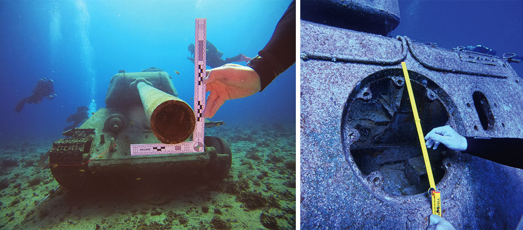 The T34 Tank survey project