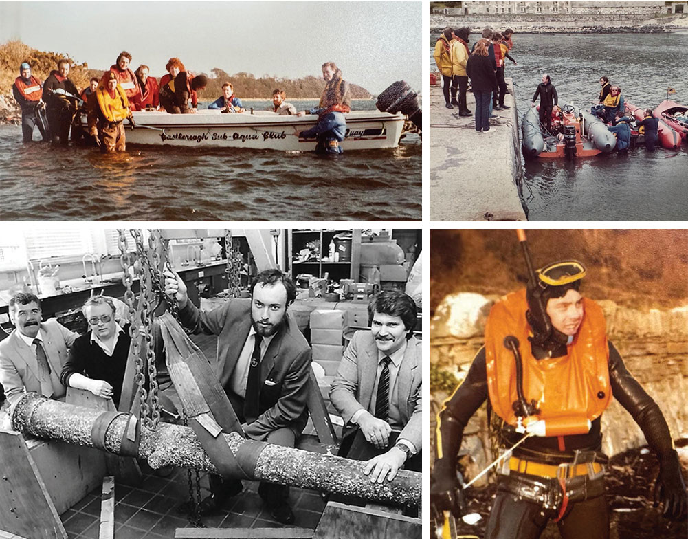 Archival images of Castlereigh club members, 1970s and 80s