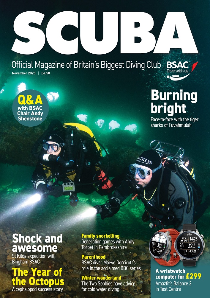 iSCUBA 160 front page