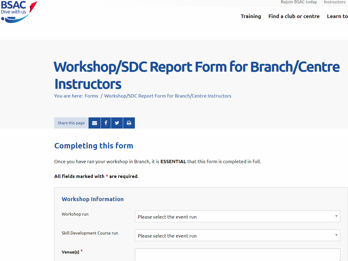 form screenshot