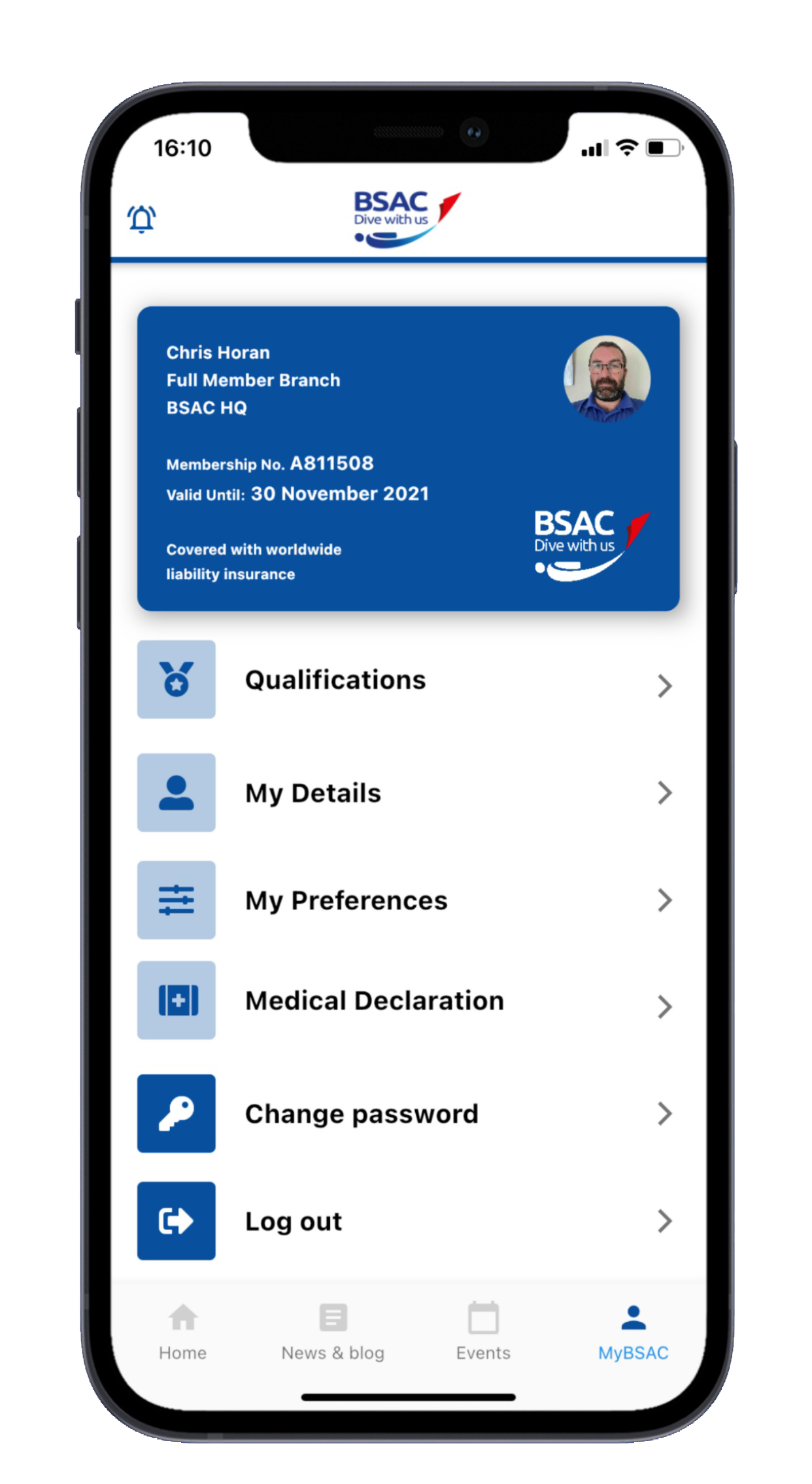 MyBSAC app