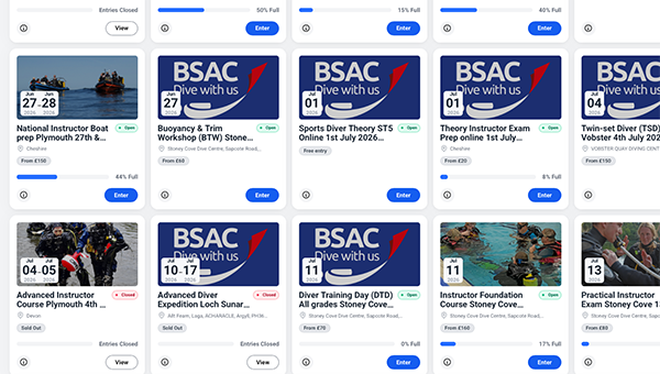 All training courses