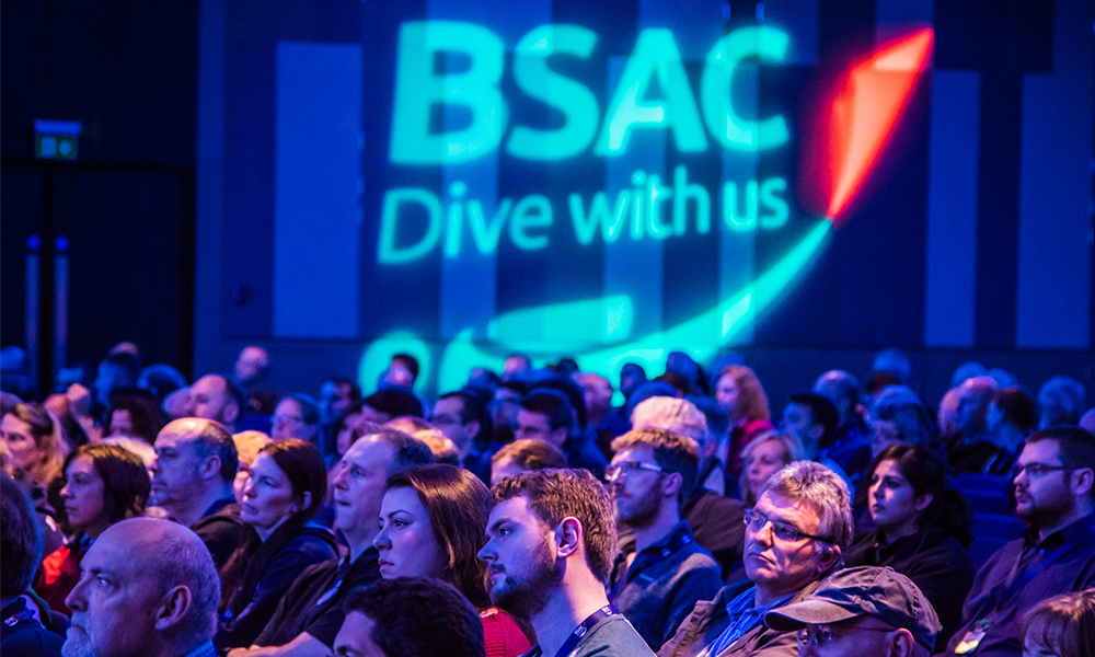 BSAC logo on wall