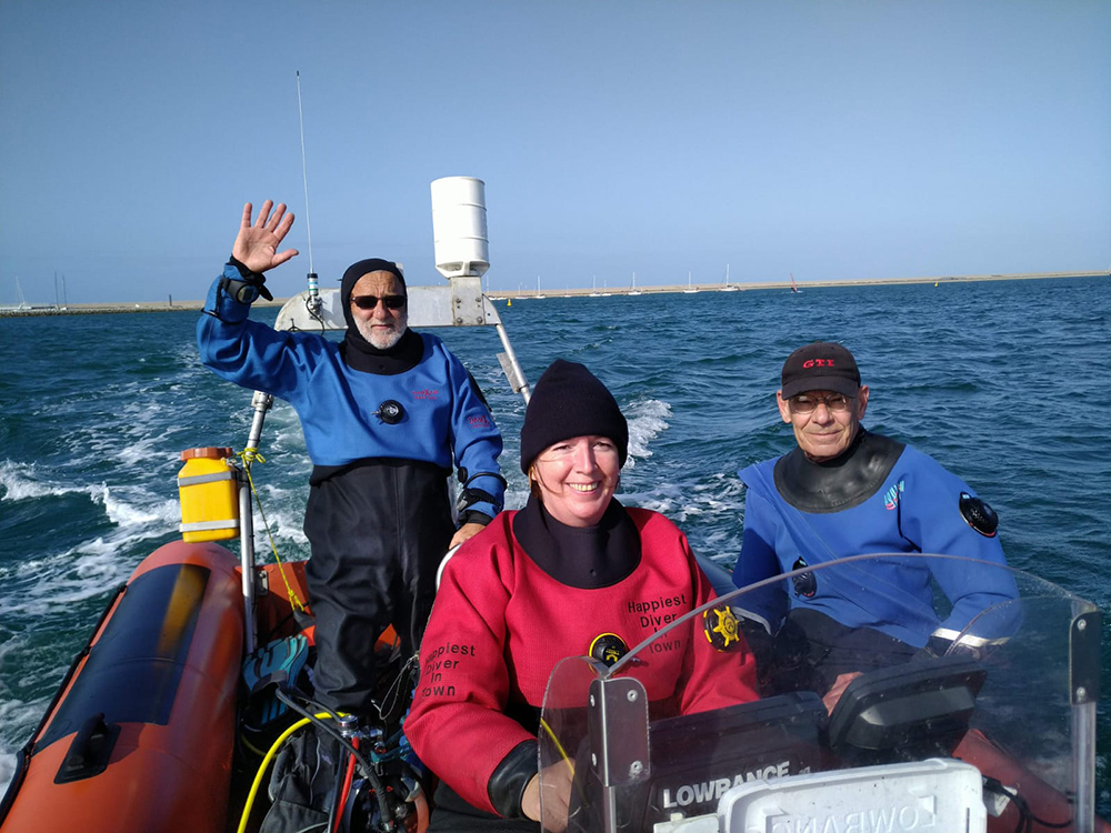 Mags Martin as Diver Coxswain