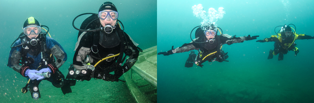 Divers at Capenwray