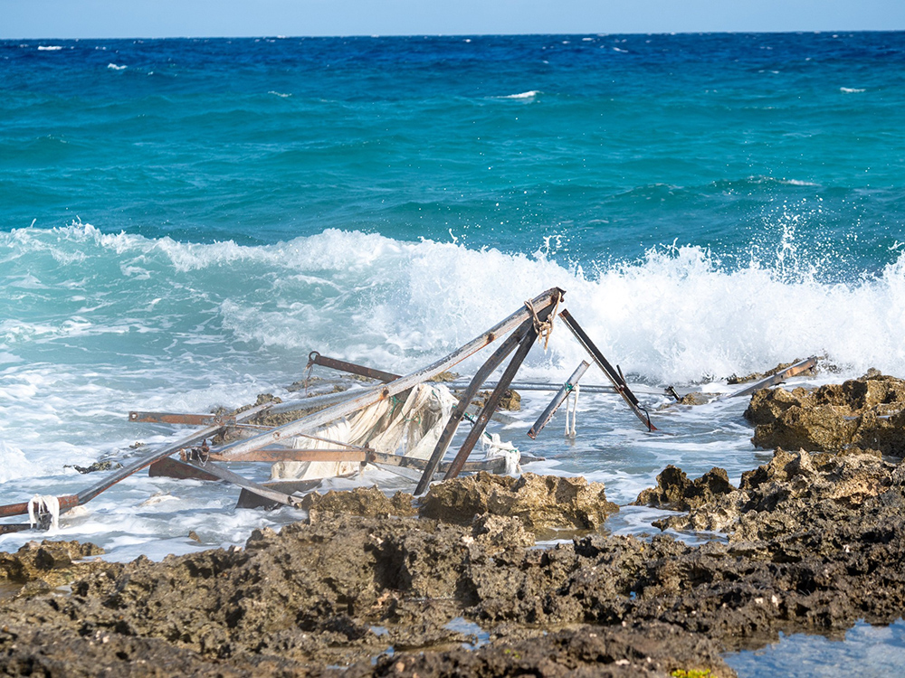 Cayman Islands clear-up