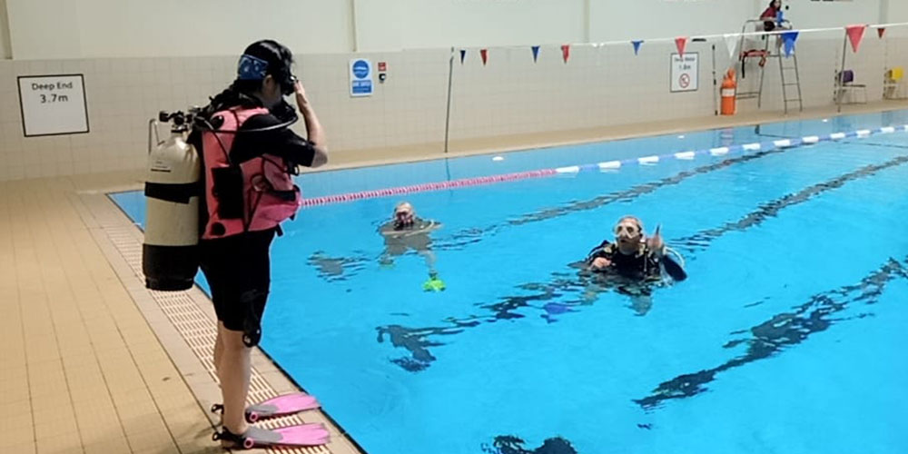 Clidive’s highly organised pool training