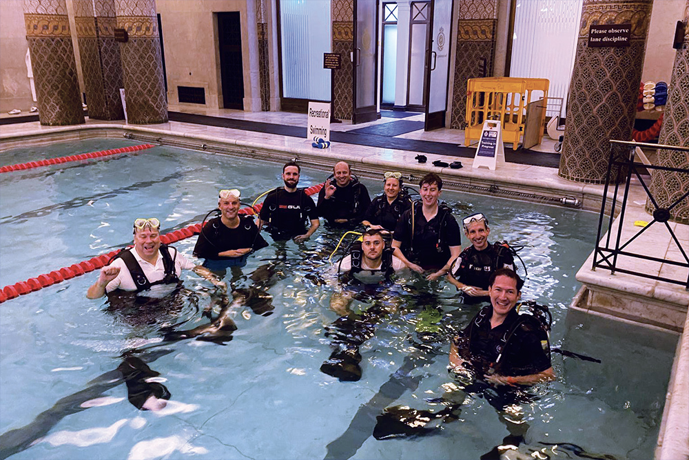 Pool session