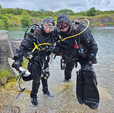 Discovery Diver at Capernwray