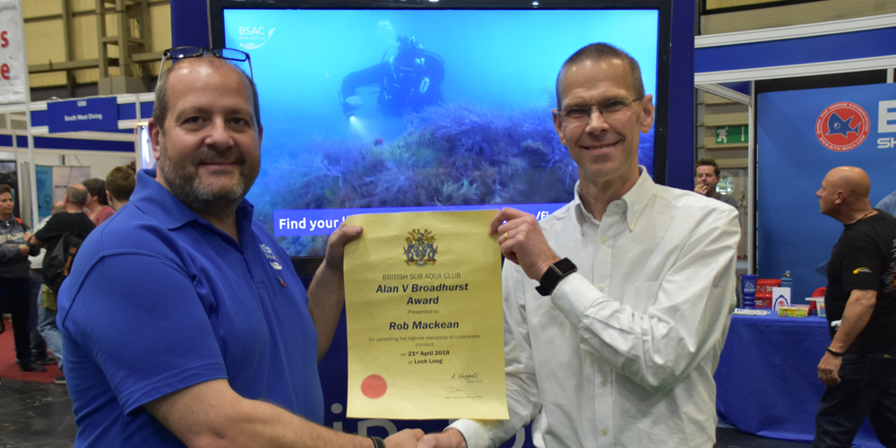 Rob MacKean PADI Instructor