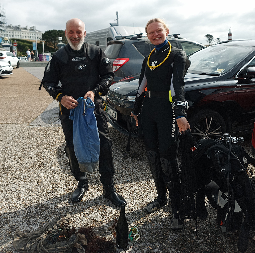Exeter litter pick