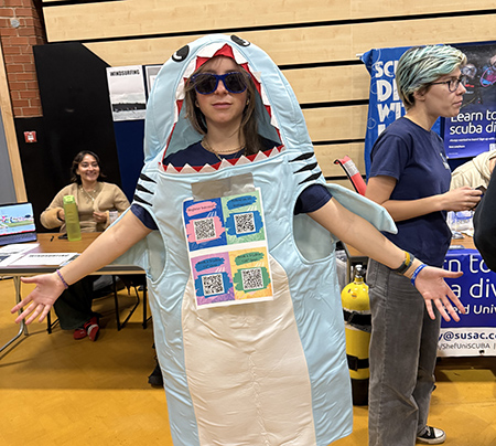 Shark costume