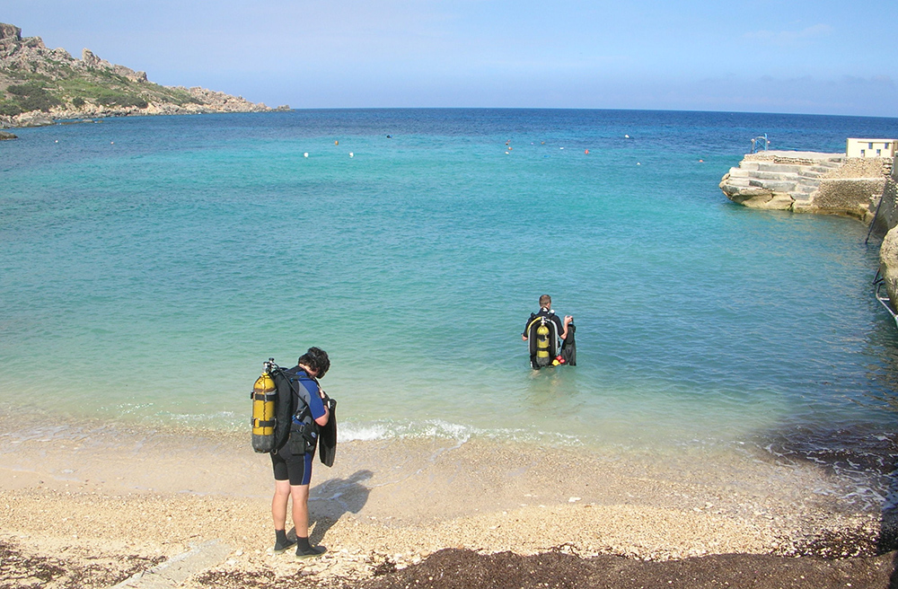 Gozo scuba diving