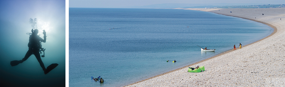 Chesil beach dive