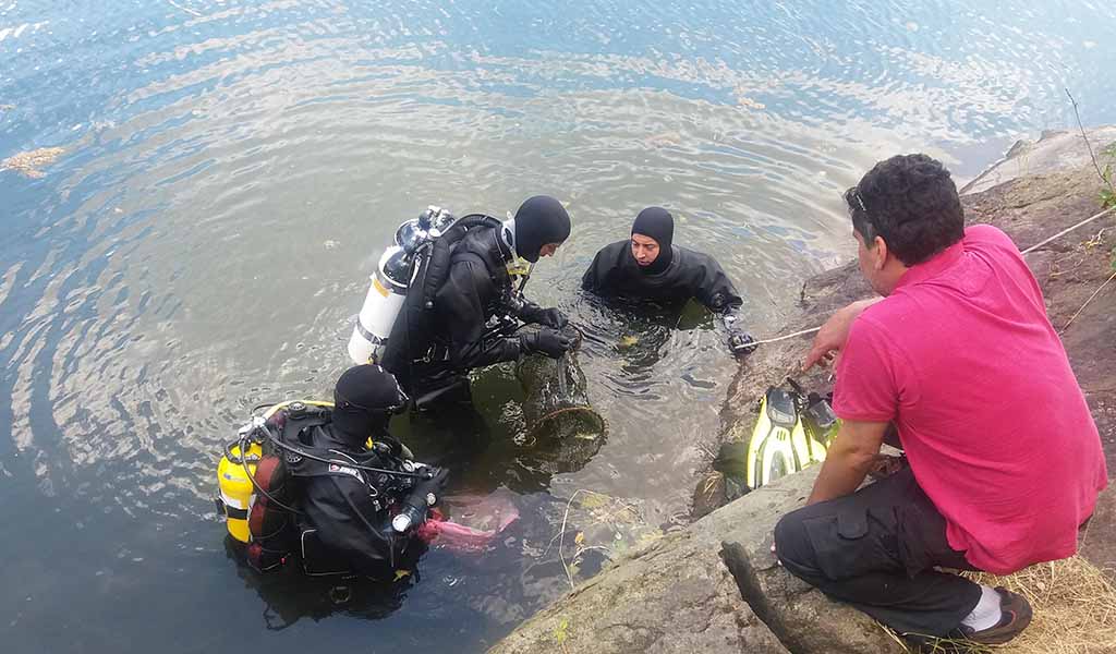 Marlin SAC underwater litterpick - body image