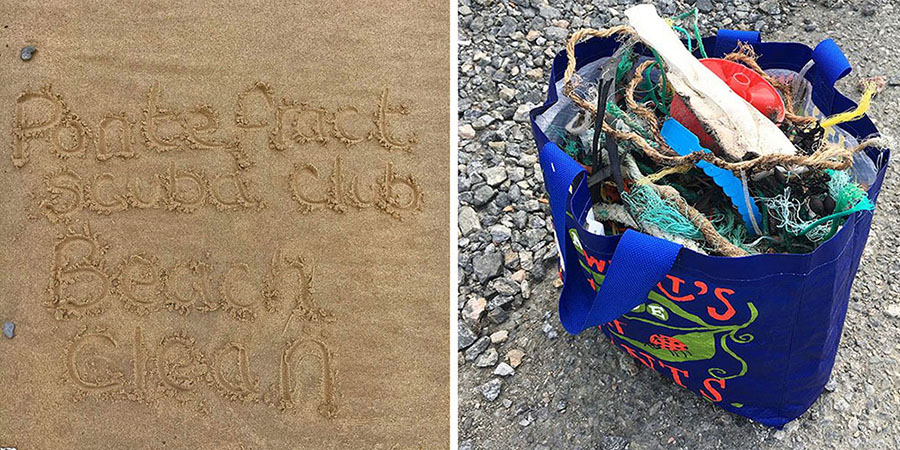 Beach clean