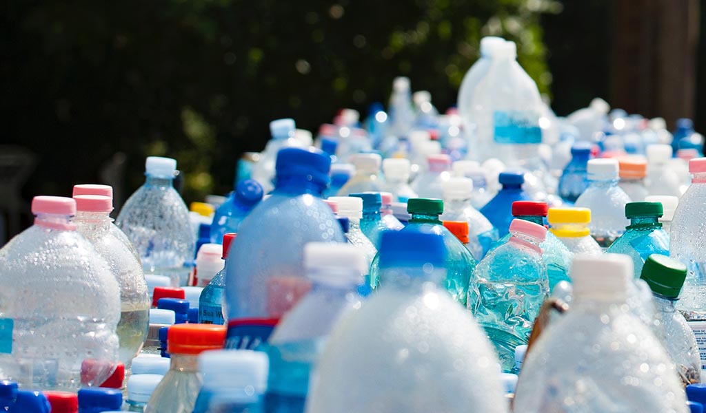 Don't use single use plastic bottles