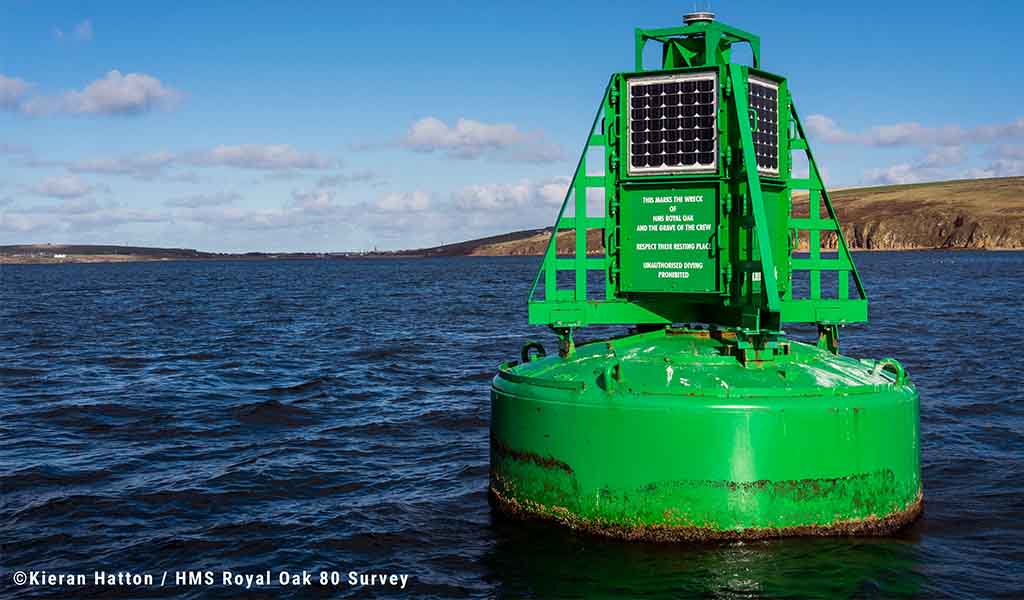 Dive Team Announce Hms Royal Oak 80 Wreck Survey British