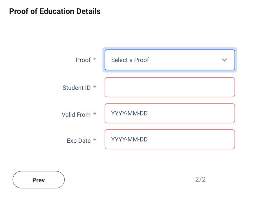 Proof of education 4