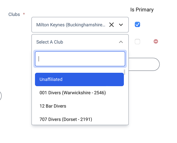 Choose club