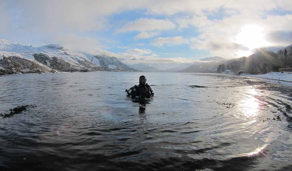 Stuart Duncan-cold water diving