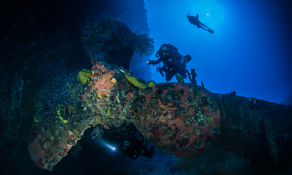 Truk Lagoon photo by Marcus Blatchford