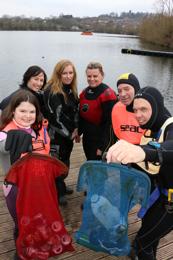Underwater litterpick