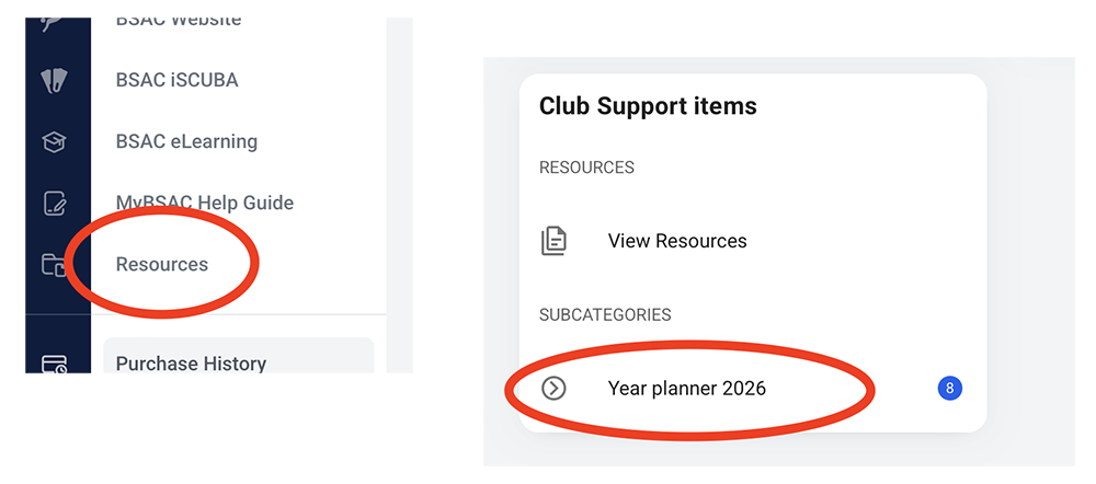Year planner in S80