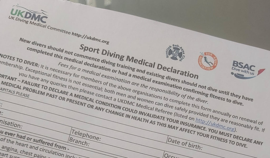 Medical Forms Updated For Covid 19 British Sub Aqua Club